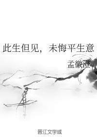 此生但見，未悔平生意