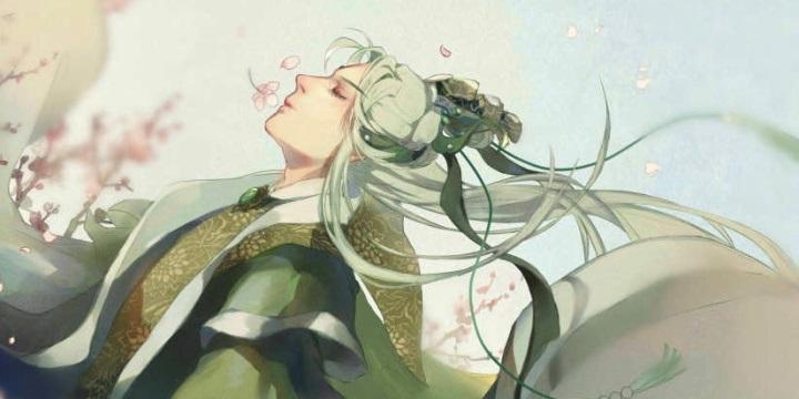 一朵白蓮引燕來