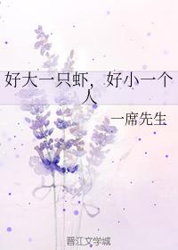 好大一只蝦，好小一個人