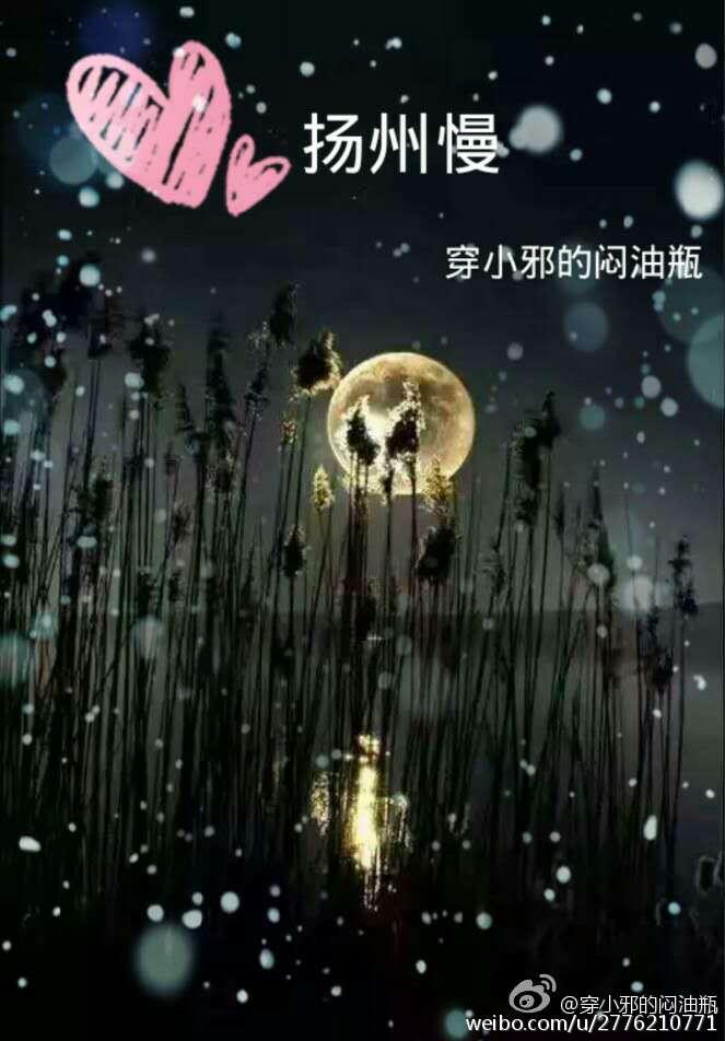 揚州慢——雨薇為誰開