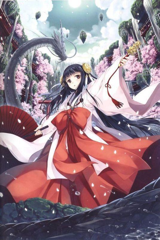 網王之神社裏的道士少女