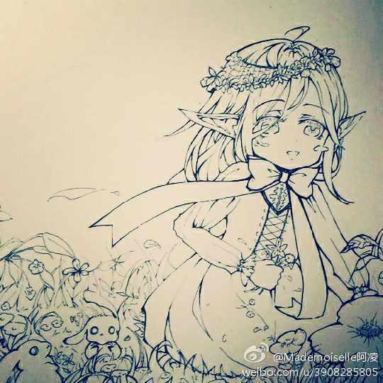 鑽石·綠葉·森林